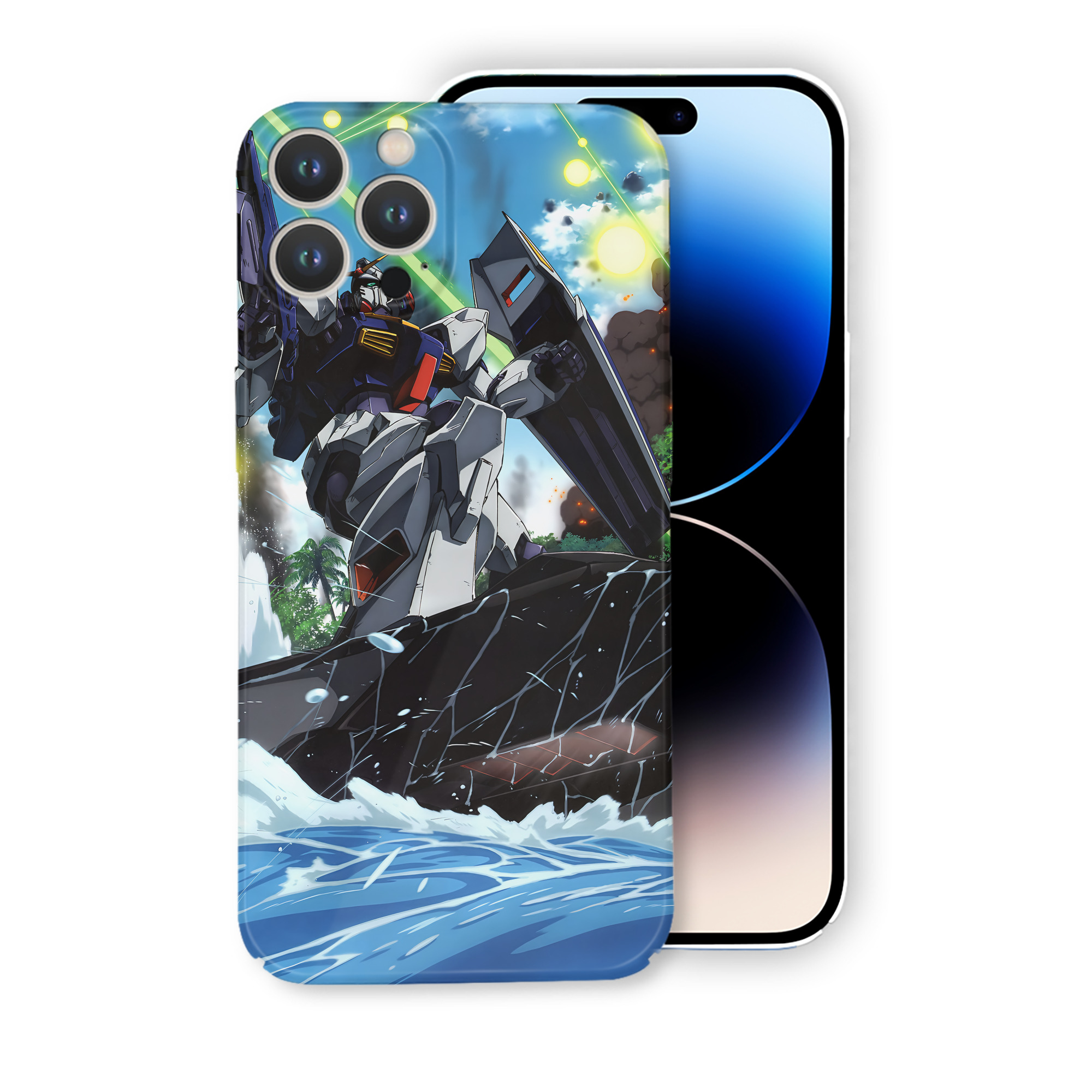 （画像用） 機動戦士ガンダム Mobile Suit Gundam 【iPhone 14シリーズ対応】ハードケース